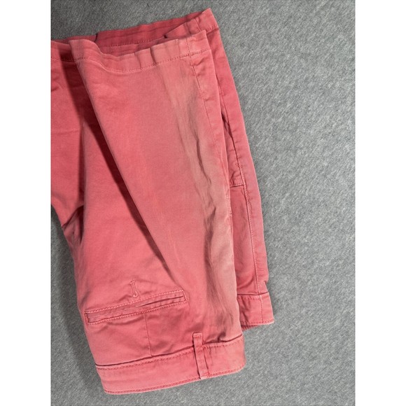 Chino by Anthropologie Shorts Women's 29 Coral‎ Faded Relaxed - Picture 9 of 9